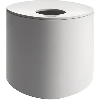 Immagine di Alessi PL15 W Birillo Portafazzoletti di Carta, PMMA, Bianco, Acrilico