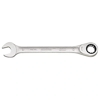 Immagine di Gedore 2297116 Ratschen Ringmaulschlüssel 13mm gerade ohne Hebel Chiave combinata a cricchetto 13 mm