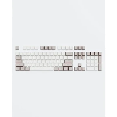 Immagine di Dark Project KS 48 Keycaps PBT, ENG/RU/UA, Gray/White