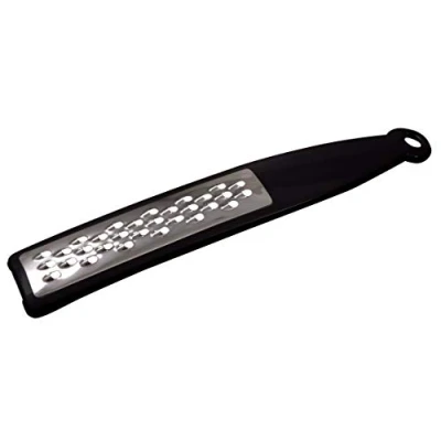 Immagine di Fackelmann 45478 Affettaverdura Julienne. Ideale per Spaghetti di Verdura, 29cm, Sybaris Collection, (Colore: Nero), quantità: 1 Pezzo, Acciaio Inossidabile
