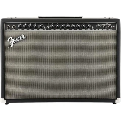 Immagine di Fender Champion II 100, Combo Amplificatore per Chitarra, 100W, Adatto Chitarra Elettrica, Maggiore Potenza, Effetti e Modelli di Amplificatori Migliorati, Nero/Argento