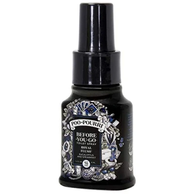 Immagine di Poo Pourri, Before You Go Toilet Spray, Paraben Free, Alcohol Free and Non Aerosol, Royal Flush, 1.4oz/41ml