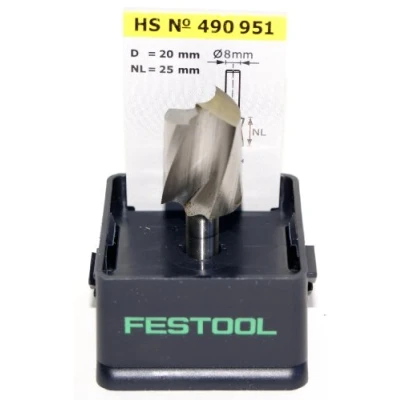Immagine di Festool Frese elicoidale per scanalature HS Spi S8 D20/25