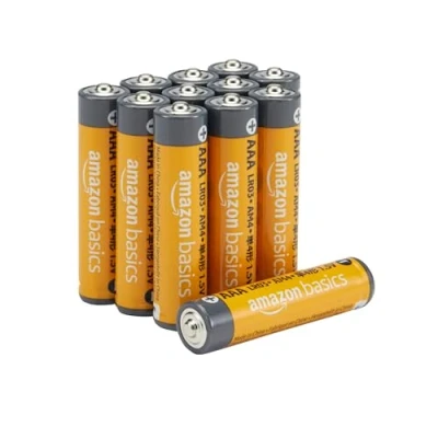 Immagine di Amazon Basics Batterie Mini Stilo Alcalino AAA Performance, confezione da 12