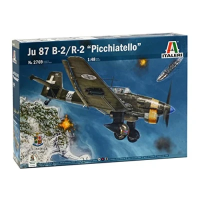 Immagine di Italeri 2769 Ju 87 B 2/R 2 Picchiatello Model Kit aereo plastica Scala 1:48