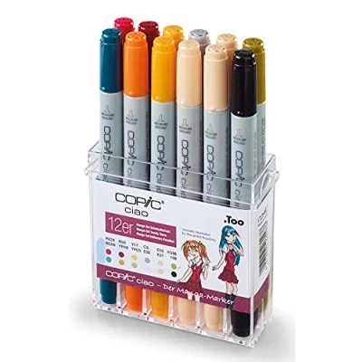 Immagine di Copic 22075712 Ciao Set da 12, Divise Scolastiche