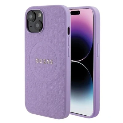 Immagine di CG MOBILE Guess GUHMP15MPSAHMCU Custodia rigida per iPhone 15 Plus 6,7&quot;, colore: Viola