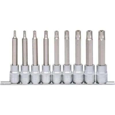 Immagine di KS Tools 911.1630 1/2&quot;Serie di bussole RIBE,lunghe,9 pzM5 M14