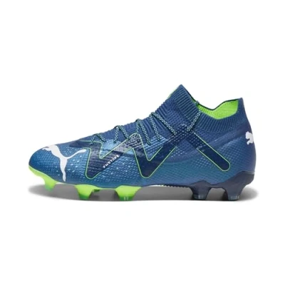 Immagine di Puma Future Ultimate FG/AG Scarpe da calcetto con tacchetti, Uomo, Taglia: 42, Persian blue/white/pro green Tessuto / sintetico