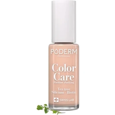Immagine di PODERM MICOSI delle unghie Smalto colorato TEA TREE Prevenzione E TRATTAMENTO gialle/danneggiate dalla COLORE Mani/Piedi Swiss Made