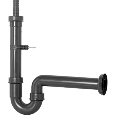 Immagine di CORNAT T355004R Sifone per lavatrici/sanitari, 1 1/2&quot; x 40 mm (408), colore: Grigio