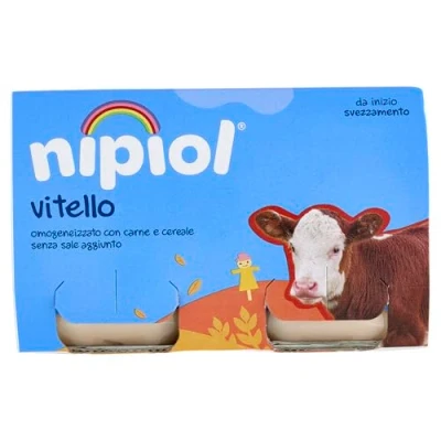 Immagine di Nipiol Omogeneizzato Vitello 2x120 g, 12 Confezioni