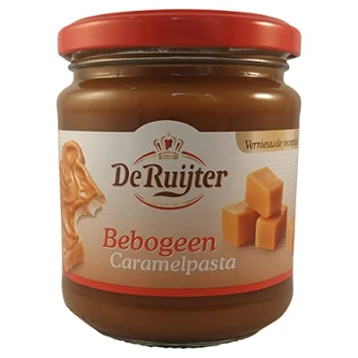Immagine di Salsa Al Caramello Diffusione Del Pane De Ruijter Bebogen Caramel Spread Sapore 12.34 Oncia Peso Totale 350 Grammi