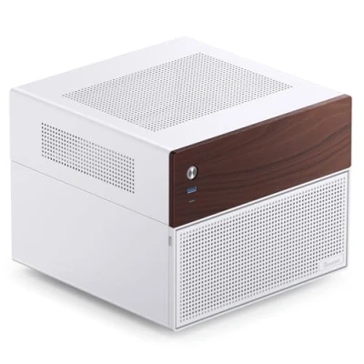 Immagine di Jonsbo N4 NAS Micro Tower PC Case Bianco
