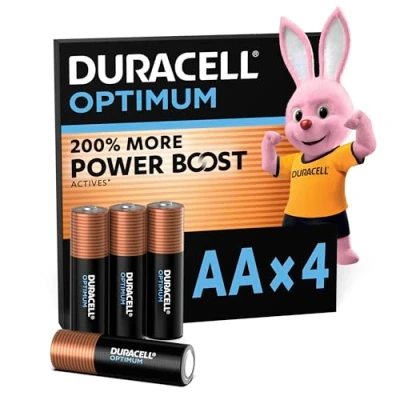 Immagine di duracell Pile optimum extra power aa in blister 4 12740