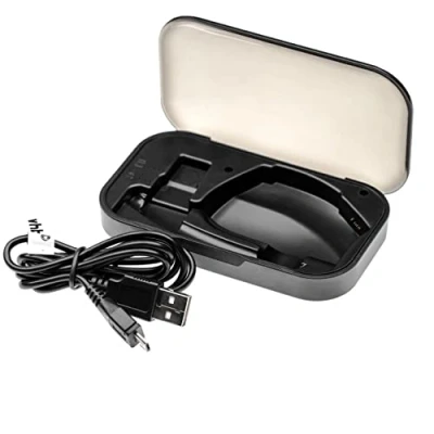 Immagine di vhbw scatola di ricarica compatibile con Plantronics Voyager Legend UC cuffie incl. cavo USB, nero