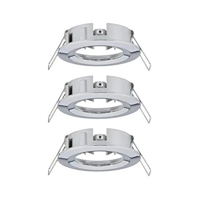 Immagine di Paulmann 92482 EBL Choose Anello di montaggio Kit da 3 10 W Cromo
