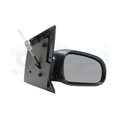 Immagine di Specchio retrovisore esterno Van Wezel 5818804 Dx nero completo, convesso, regolabile dall&#039;interno, Regolazione:comando cavo flessibile