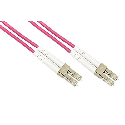 Immagine di Cavo Fibra Ottica Multimode LSZH Duplex OM4 50/125, LC LC, 5 mt.