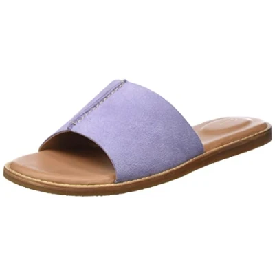 Immagine di Clarks Karsea Mule, Slide Sandal Donna, Viola (Lilac Suede), 39 EU