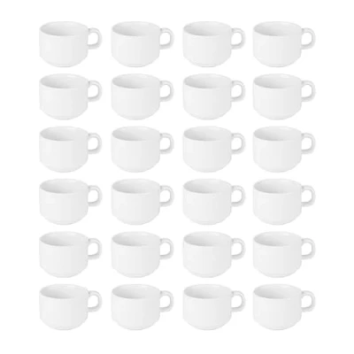 Immagine di Athena HOTELWARE cc200 impilabile Tazza, Bianco (Confezione da 24)