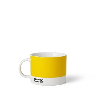 Immagine di Copenhagen design Pantone Tazza di tè, Porcellana, Giallo (Yellow 012), 475 ml