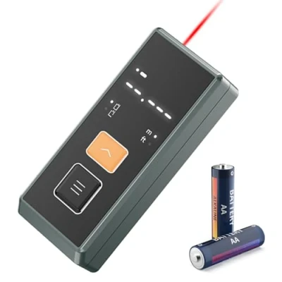 Immagine di LD70M Mini misuratore di distanza laser Strumento misurazione compatto da 70 m con portata 69,8 m, unità M/FT commutabili, ideale per misurazioni precisione