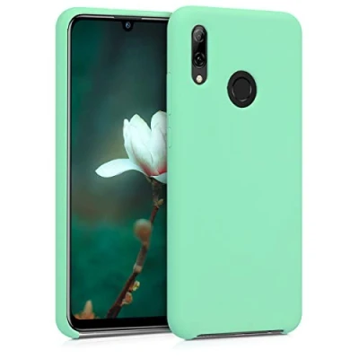 Immagine di kwmobile Cover per Huawei P Smart (2019) Custodia Back Case Smartphone in Silicone TPU Protezione Gommata verde menta