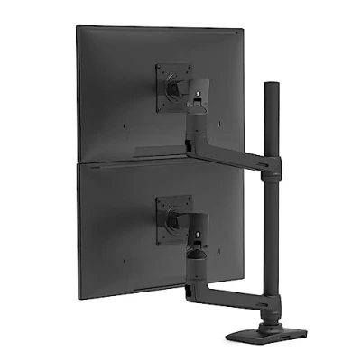 Immagine di Ergotron 45 509 224 2 vie Supporto da tavolo per monitor 101,6 cm (40) Regolabile in altezza, Ruotabile, Inclinabile, Girevole