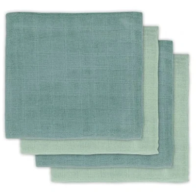 Immagine di Jollein 435 851 65309 Set di 4 panni in mussola, 70 x cm, colore: Verde menta