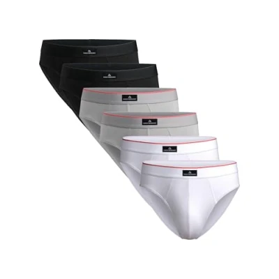 Immagine di DANISH ENDURANCE Slip Uomo Cotone Elasticizzati, Mutande Senza Etichetta, Morbide e Traspiranti, 6 Paia