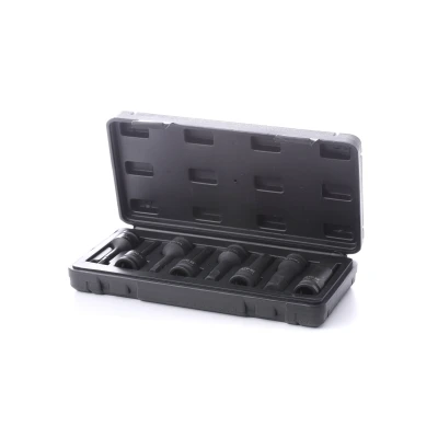 Immagine di YATO YT 1066 Set bussole 8 Acciaio al cromo molibdeno 1/2