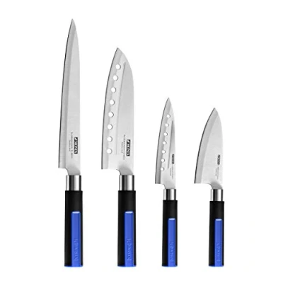 Immagine di Monix Solid + Set di 4 coltelli giapponesi, in acciaio inox alta qualità