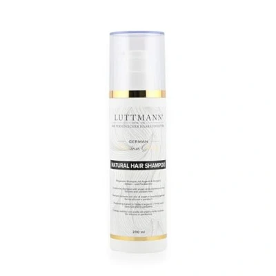 Immagine di LUTTMANN® Natural Hair Shampoo 200 ml per parrucche Detergente intensivo tutte le parrucche, i parrucchini, extension e capelli di umani