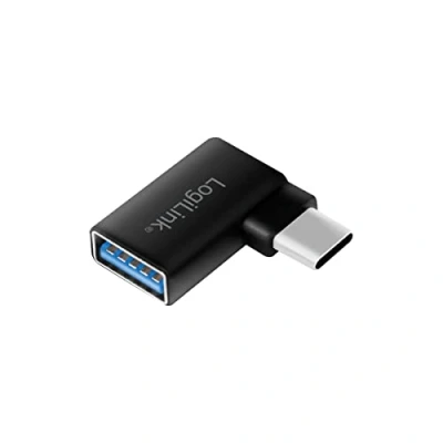 Immagine di LogiLink USB 3.2 Gen 1 (USB 3.0) Adattatore [1x Presa a 1x Spina C 3.0)] AU0055 angolato 90 destra