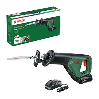 Immagine di Bosch Home and Garden AdvancedRecip 18 Sega a gattuccio batteria 06033B2403 incl. ricaricabile, caricabatterie V 2.5 Ah