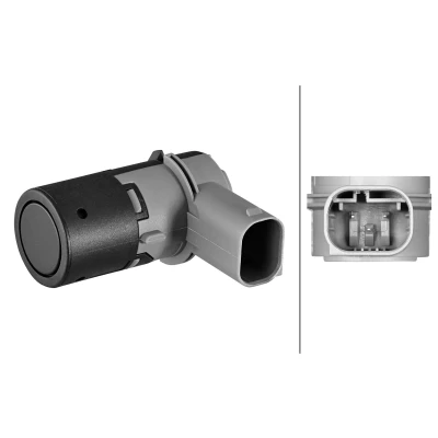 Immagine di HELLA 6PX 358 270 361 Sensori Parcheggio anteriore, posteriore Sensore ad ultrasuoni BMW: 5 Sedan, X5, 6 Coupe, MINI: Cabrio, Hatchback