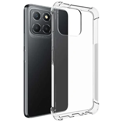 Immagine di mtb more energy® Case Soft Armor compatibile con Honor X8 5G (VNE N41, 6,5&#039;&#039;), angoli rinforzati, protezione della fotocamera, 1,5 mm, TPU