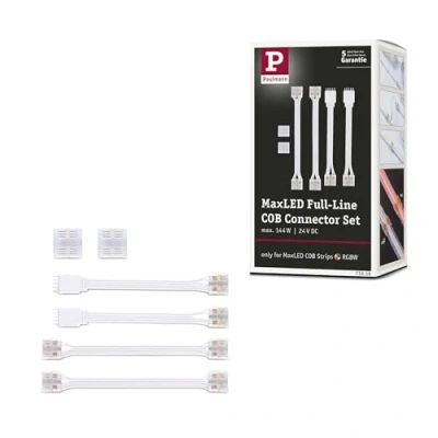 Immagine di Paulmann, Striscia LED, MaxLED Full Line COB Connector Set (1 cm, Interno)