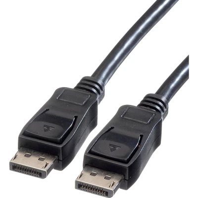 Immagine di Value Displayport Cavo Spina DisplayPort, 7.50 m Nero 11.99.5604 Schermato