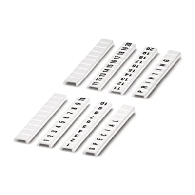 Immagine di ZBF 4/WH 100:NON STAMPATO piatto 6130141.743201 100:UNBEDRUCKT Phoenix Contact Contenuto: 100 pz.