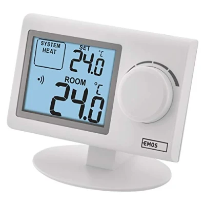 Immagine di Termostato elettronico per interni senza fili sistema di riscaldamento e raffreddamento
