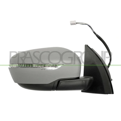 Immagine di Specchio retrovisore esterno Prasco DS7127333 Dx con la prima mano elettrico termico, ribaltabile/ripiegabile elettricamente, convesso, senza tinta