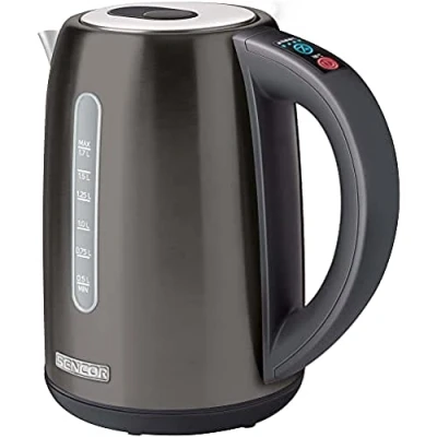 Immagine di Sencor SWK 7708BK Bollitore elettrico con capacità di 1,7 l, potenza 2150 W, acciaio inox, temperatura variabile