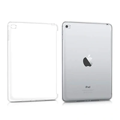 Immagine di kwmobile Cover compatibile con Apple iPad Mini 4 Custodia protettiva trasparente in silicone per Tablet Smart copertina Back Case Tab