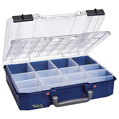 Immagine di raaco CarryLite 80 4x8 12 DLU Valigetta per minuteria Scomparti: Contenuto 1 pz.