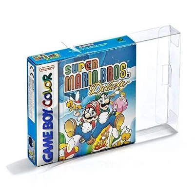 Immagine di Link e : 10 X Custodia protettiva in plastica trasparente per Nintendo Gameboy, Color, Advance (GB, GBC, GBA)