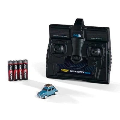 Immagine di Carson Modellsport 500504149 VW Käfer Wintersport 1:87 Automodello Elettrica Auto stradale