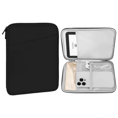 Immagine di MoKo 6 7&#039;&#039; Custodia Protettiva per Kindle Colorsoft, Paperwhite 12a Gen 2024, 6&#039;&#039; 11a/10a/8a Gen, 6,8 11a/10a Generazione di 2021/2018, Nero