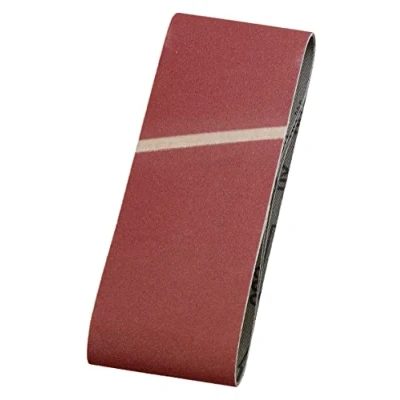 Immagine di kwb Nastro di levigatura in tessuto 3X, 100 x 560 mm, K 150, Corindone nobile, per legno e metallo, carta vetrata smerigliatrice a nastro/macinazione